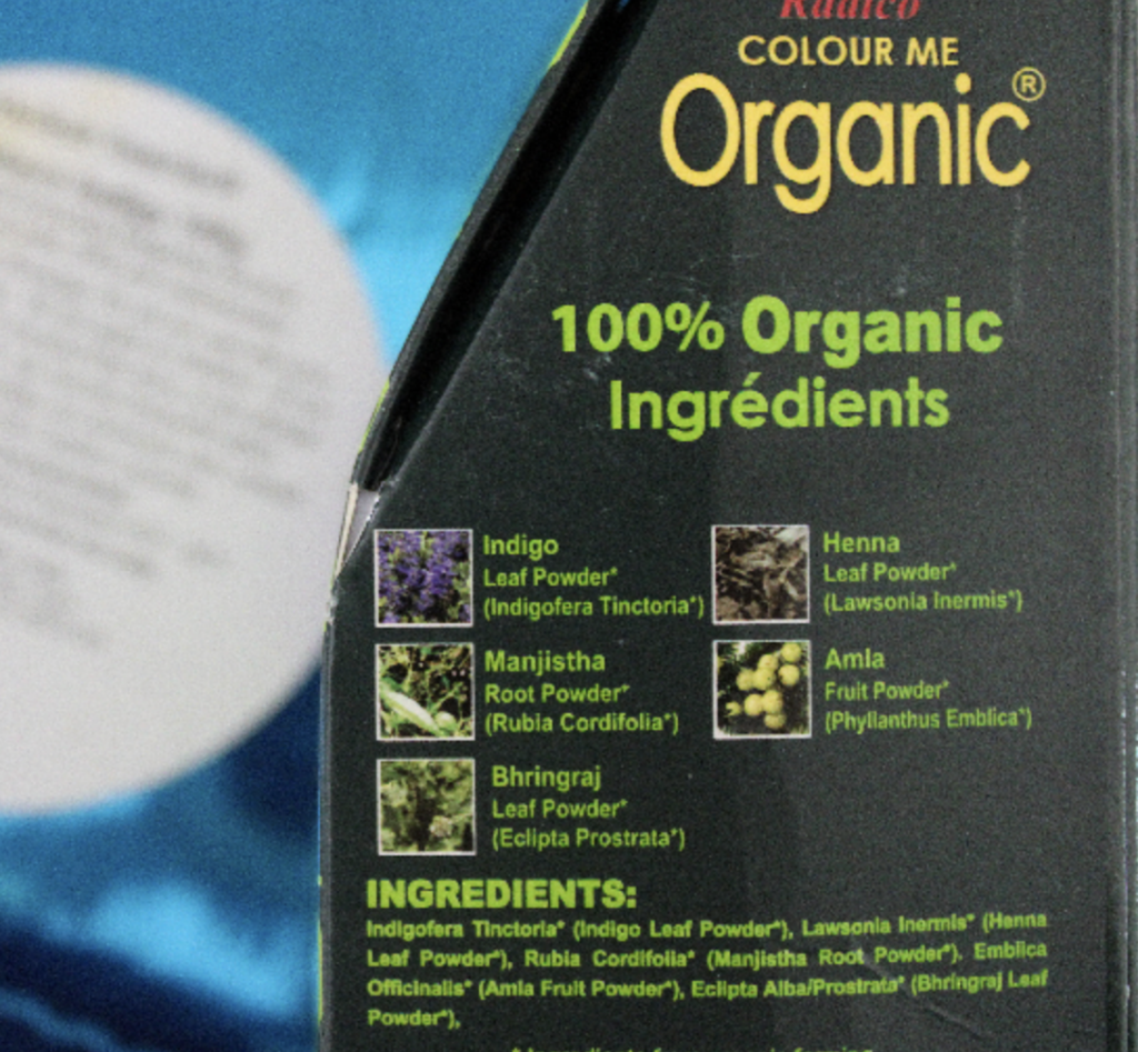 non-toxic hair dye ingredients organic