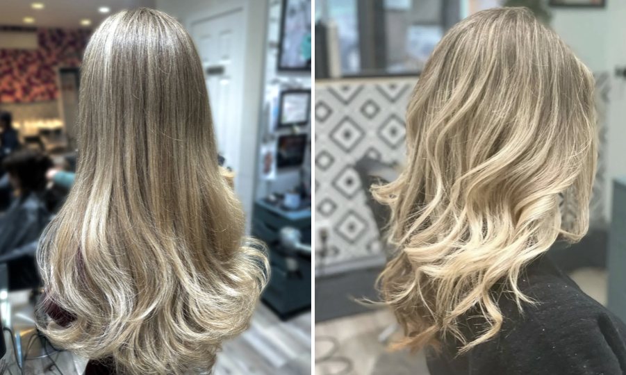 non toxic highlights balayage