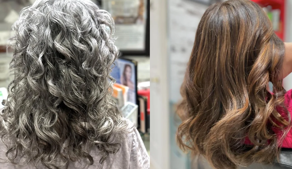organic hair dye for grey hair